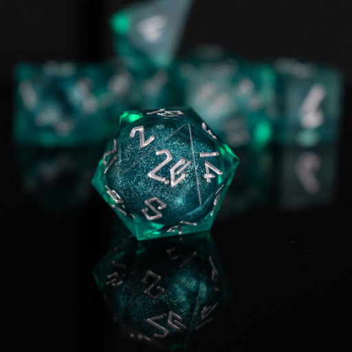 Forbidden Lake Liquid Core Dice Set - Just $59.99! Shop now at Retro Gaming of Denver