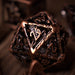 Legends of Valhalla - Bronze Hollow Metal Dice Set - Just $59.99! Shop now at Retro Gaming of Denver