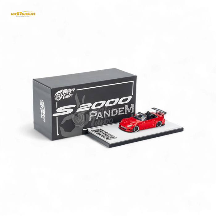 Microturbo Honda S2000 Pandem Rocket Bunny Red 1:64 - for just $49.99! 