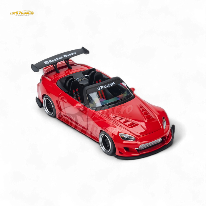Microturbo Honda S2000 Pandem Rocket Bunny Red 1:64 - for just $49.99! 