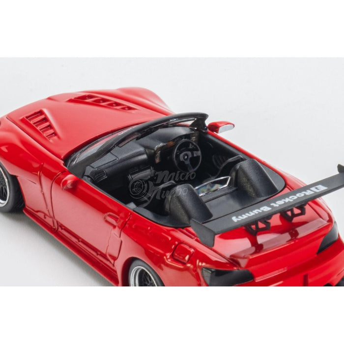 Microturbo Honda S2000 Roadster Pandem Rocket Bunny Aero Kit in Red 1:64 - Just $44.99! Shop now at Retro Gaming of Denver