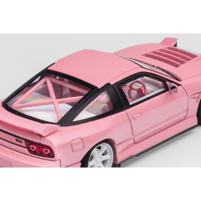 MicroTurbo Nissan 180SX Custom Spirit Rei "MIYABI" in Pink 2024 Valentine's Special Edition 1:64 - Just $44.99! Shop now at Retro Gaming of Denver