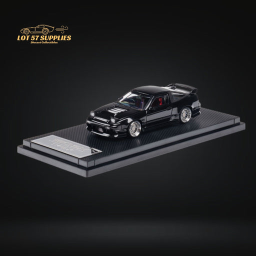 MicroTurbo Custom 180SX Type X Metallic Black 1:64 MT64180SXBLK - for just $44.99! 