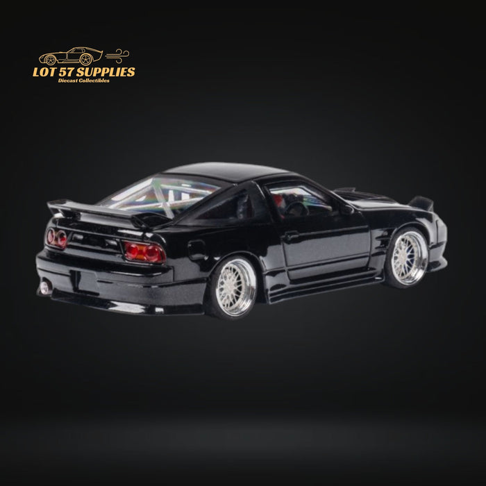 MicroTurbo Custom 180SX Type X Metallic Black 1:64 MT64180SXBLK - Just $44.99! Shop now at Retro Gaming of Denver