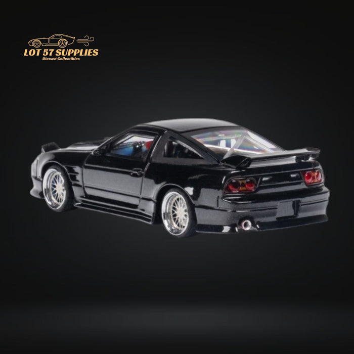 MicroTurbo Custom 180SX Type X Metallic Black 1:64 MT64180SXBLK - Just $44.99! Shop now at Retro Gaming of Denver