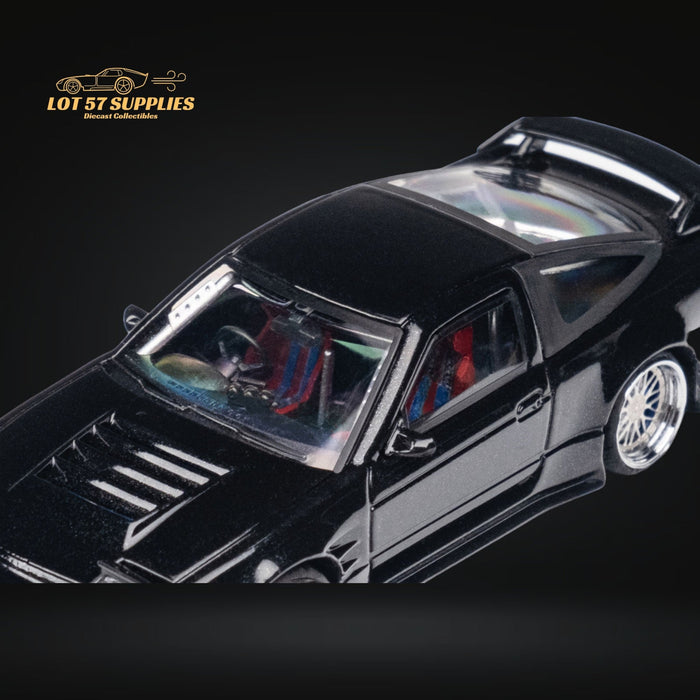 MicroTurbo Custom 180SX Type X Metallic Black 1:64 MT64180SXBLK - Just $44.99! Shop now at Retro Gaming of Denver