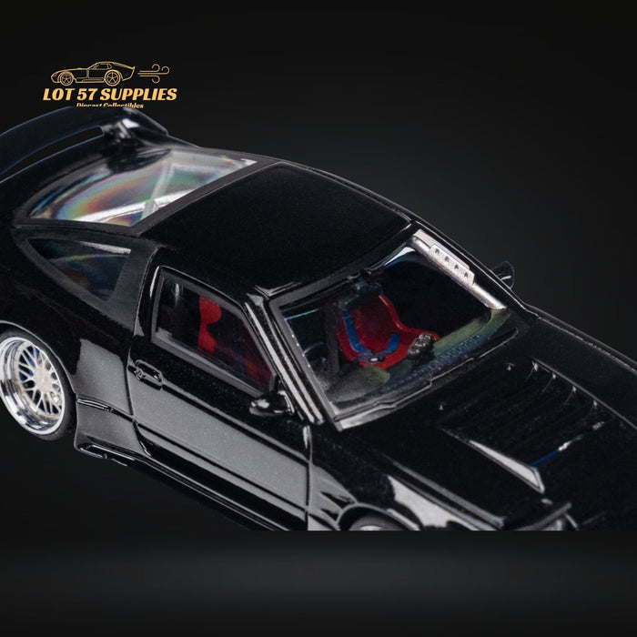 MicroTurbo Custom 180SX Type X Metallic Black 1:64 MT64180SXBLK - Just $44.99! Shop now at Retro Gaming of Denver