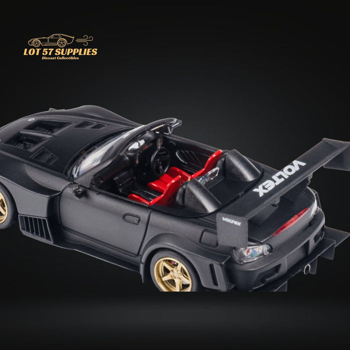 Microturbo Honda S2000 JS Racing Custom in Matte Black 1:64 MT6408A2 - Just $48.99! Shop now at Retro Gaming of Denver