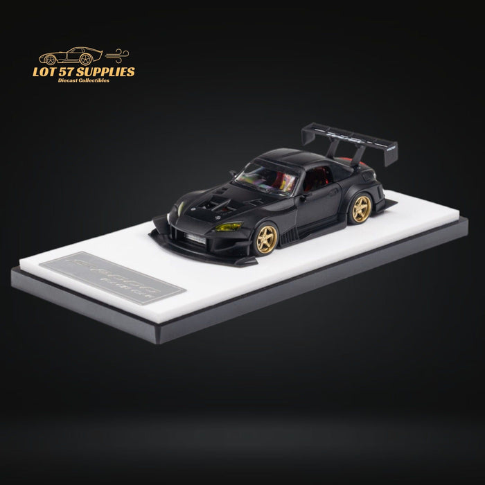 Microturbo Honda S2000 JS Racing Custom in Matte Black 1:64 MT6408A2 - Just $48.99! Shop now at Retro Gaming of Denver