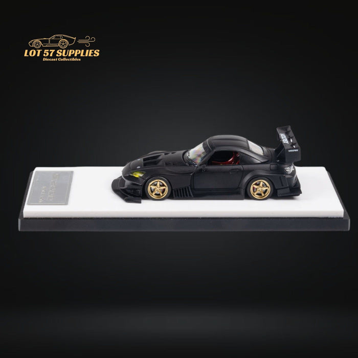 Microturbo Honda S2000 JS Racing Custom in Matte Black 1:64 MT6408A2 - Just $48.99! Shop now at Retro Gaming of Denver