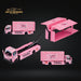 MicroTurbo HINO 300 Custom Box Truck in Pink #43 Livery 1:64 MT6404B5 - Just $49.99! Shop now at Retro Gaming of Denver