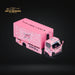 MicroTurbo HINO 300 Custom Box Truck in Pink #43 Livery 1:64 MT6404B5 - Just $49.99! Shop now at Retro Gaming of Denver