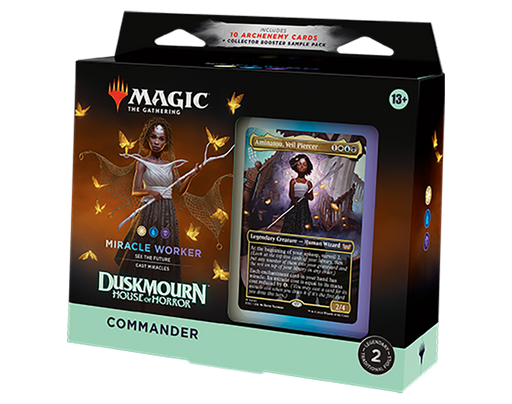 Magic: The Gathering - Duskmourn: House of Horror Commander Deck - Miracle Worker - for just $50! 
