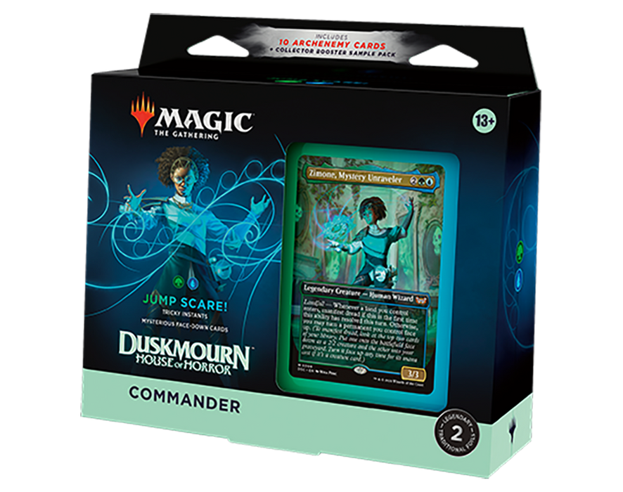 Magic: The Gathering - Duskmourn: House of Horror Commander Deck - Jump Scare! - for just $50! 