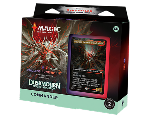 Magic: The Gathering - Duskmourn: House of Horror Commander Deck - Endless Punishment - for just $80! 