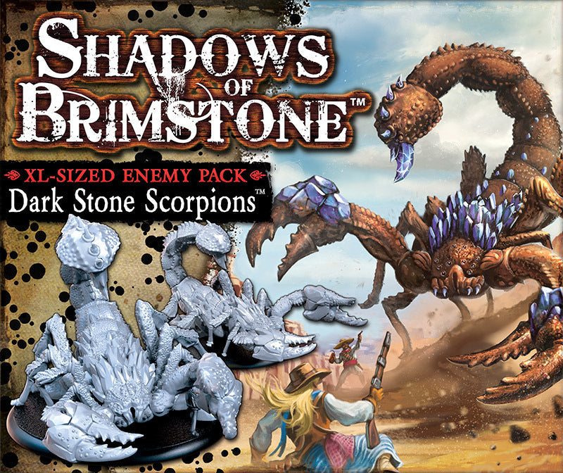 Shadows of Brimstone: Dark Stone Scorpion XL Enemy Duo Pack - for just $44.95! 