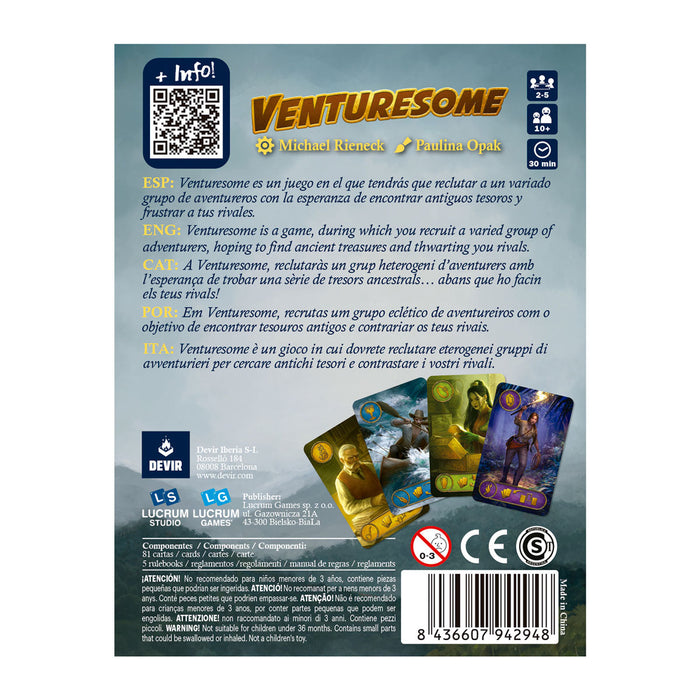 Venturesome - for just $13.99! 