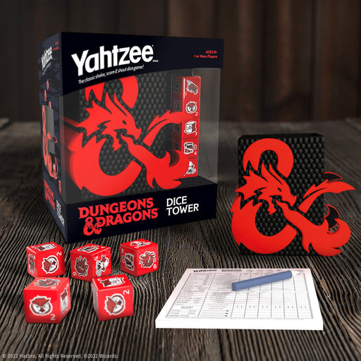 YAHTZEE®: Dungeons & Dragons Dice Tower - for just $29.99! 