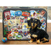 Dachshund 'Round the World 500 Piece Jigsaw Puzzle Cobble Hill - for just $17.99! 