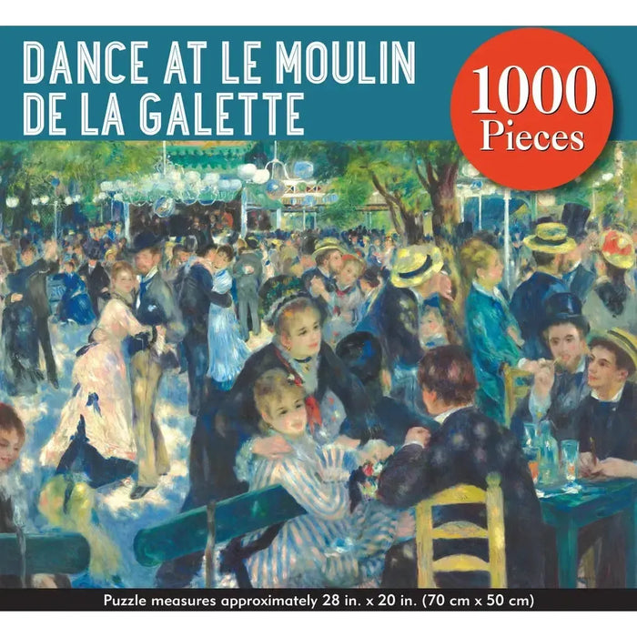 Dance At Le Moulin De La Galette 1000 Piece Jigsaw Puzzle Peter Pauper - for just $19.99! 