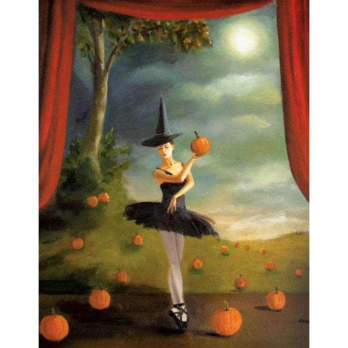 Dance of the Pumpkin Patch by Janet Hill 100 Piece Mini Jigsaw Puzzle NYPC - for just $14.99! 