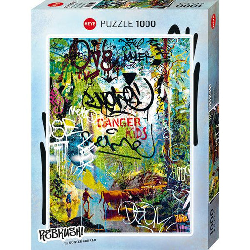Danger Kids Rebrush 1000 Piece Jigsaw Puzzle Heye - for just $29.99! 