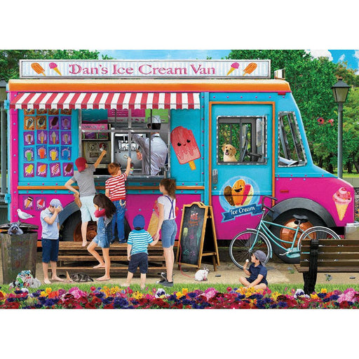 Dan's Ice Cream Van 1000 Piece Jigsaw Puzzle Eurographics - for just $21.99! 