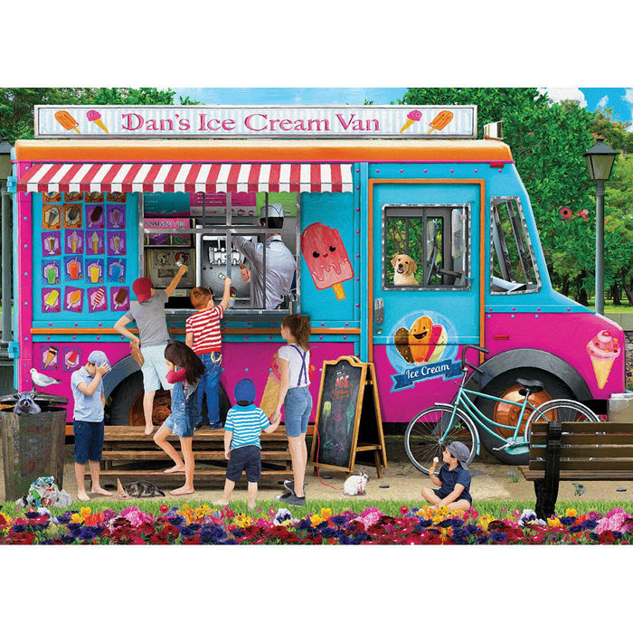 Dan's Ice Cream Van 1000 Piece Jigsaw Puzzle Eurographics - for just $19.99! 