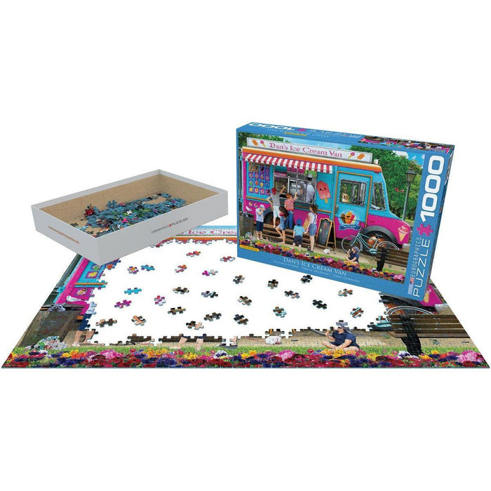 Dan's Ice Cream Van 1000 Piece Jigsaw Puzzle Eurographics - for just $21.99! 