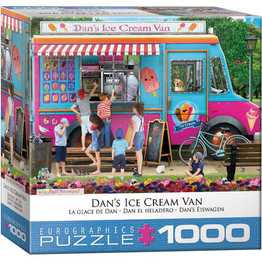 Dan's Ice Cream Van 1000 Piece Jigsaw Puzzle Eurographics - for just $21.99! 