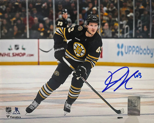 Danton Heinen in Action Boston Bruins Autographed 8" x 10" Hockey Photo - for just $19! 