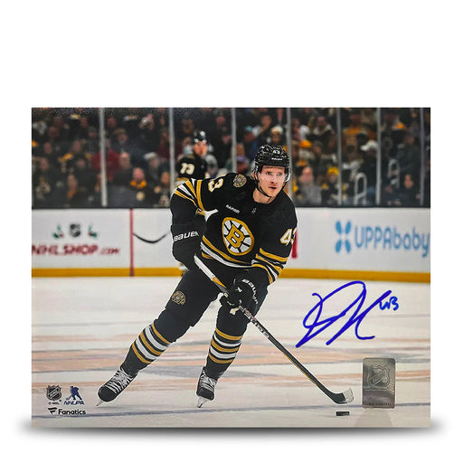 Danton Heinen in Action Boston Bruins Autographed 8" x 10" Hockey Photo - for just $19! 