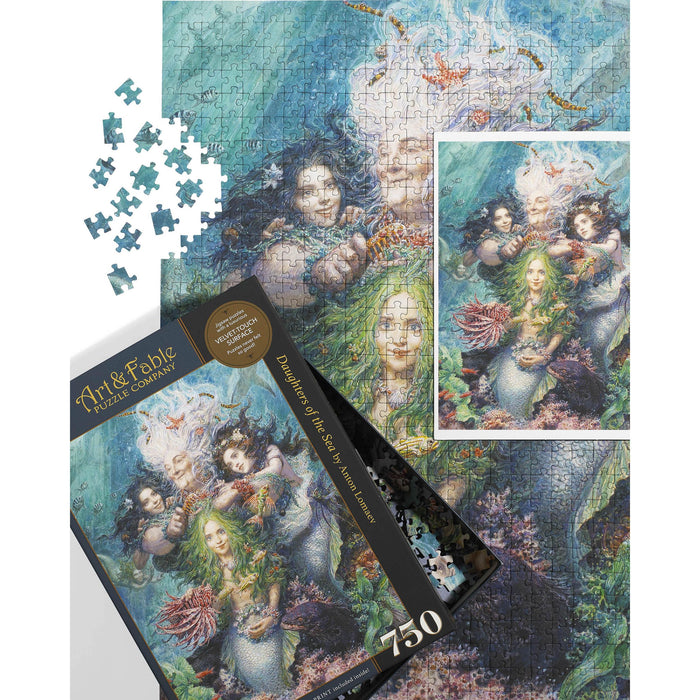 Daughters of the Ocean 750 Piece Premium Jigsaw Puzzle Art & Fable - for just $31.99! 