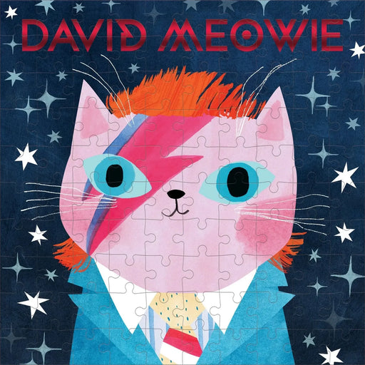David Meowie Music Cats 100 Piece Jigsaw Puzzle Mudpuppy - for just $15.99! 
