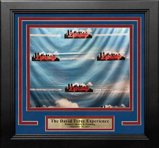 David Tyree NYG Photo-Op Frame Kit with Commemorative Nameplate - for just $29.99! 