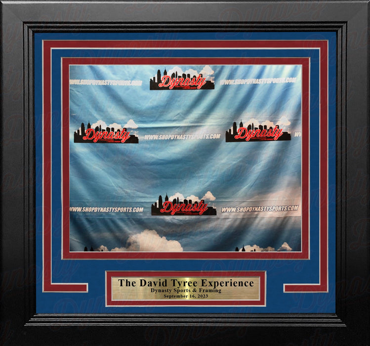 David Tyree NYG Photo-Op Frame Kit with Commemorative Nameplate - for just $29.99! 