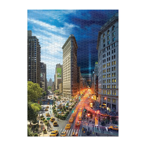 Day To Night Flatiron 1000 Piece Jigsaw Puzzle Galison - for just $19.99! 