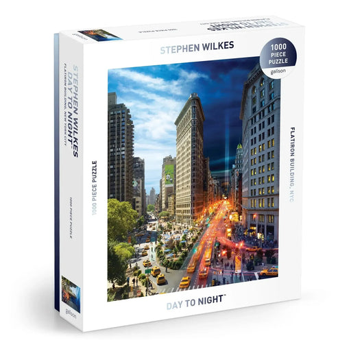 Day To Night Flatiron 1000 Piece Jigsaw Puzzle Galison - for just $19.99! 