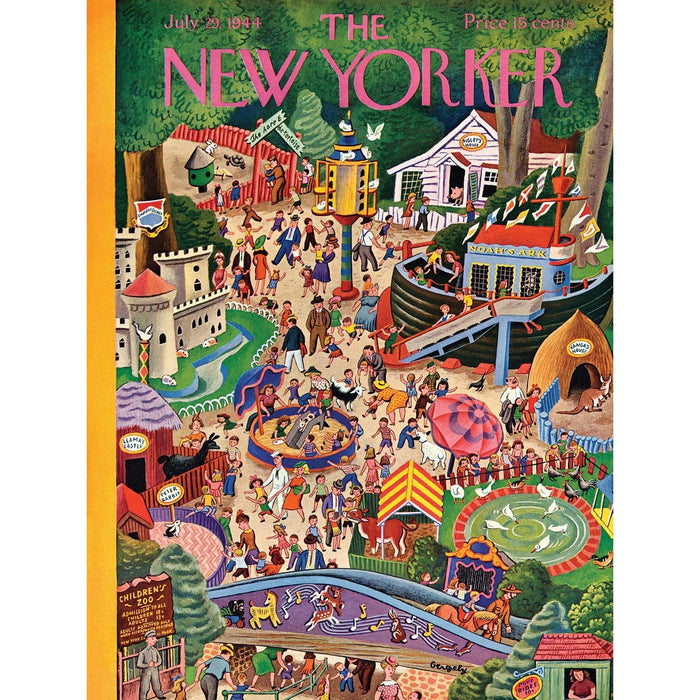 Day at the Zoo 1000 Piece Jigsaw Puzzle NYPC - for just $28.99! 