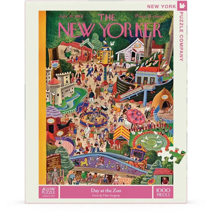 Day at the Zoo 1000 Piece Jigsaw Puzzle NYPC - for just $28.99! 