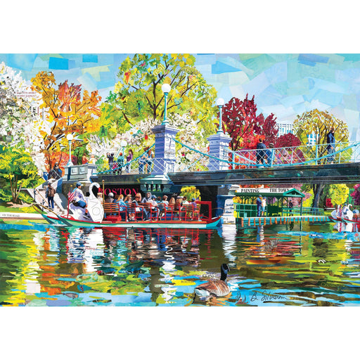 Day in the Garden 1000 Piece Premium Jigsaw Puzzle Art & Fable - for just $34.99! 