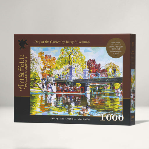 Day in the Garden 1000 Piece Premium Jigsaw Puzzle Art & Fable - for just $34.99! 