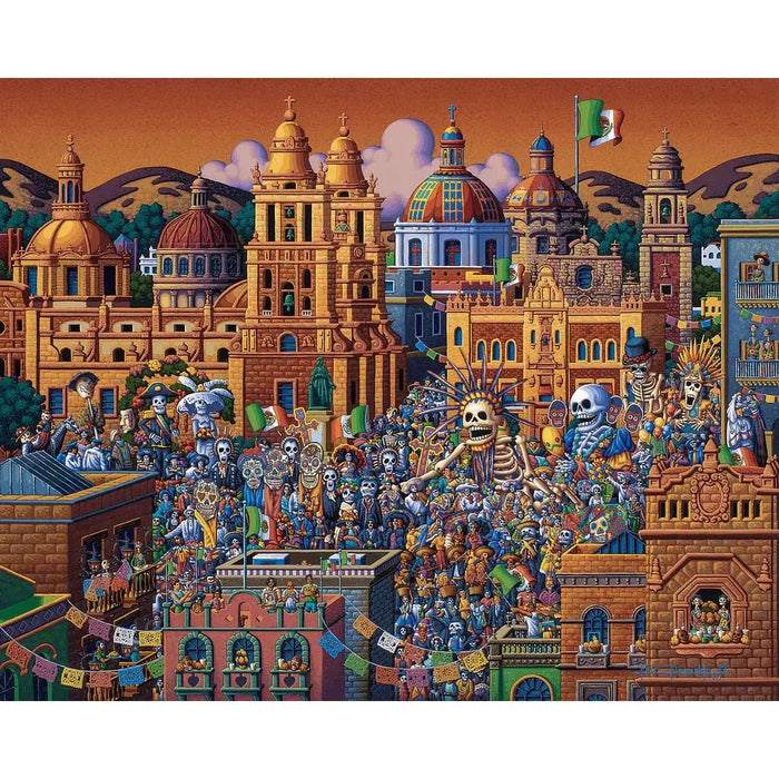 Day of the Dead 500 Piece Jigsaw Puzzle Dowdle - for just $19.99! 