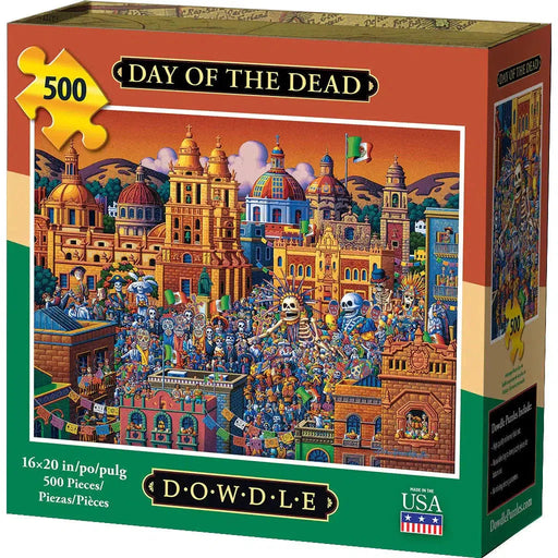 Day of the Dead 500 Piece Jigsaw Puzzle Dowdle - for just $19.99! 