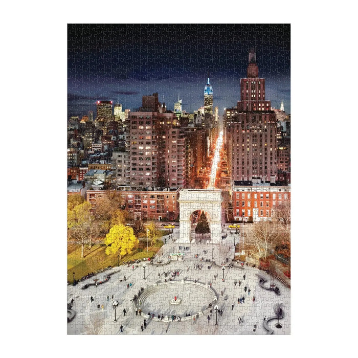 Day to Night Washington Square 1000 Piece Jigsaw Puzzle Galison - for just $19.99! 