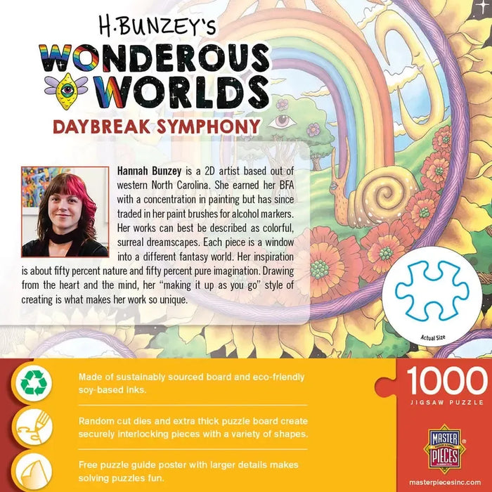 Daybreak Symphony Wonderous Worlds 1000 Piece Jigsaw Puzzle MasterPieces - for just $17.99! 