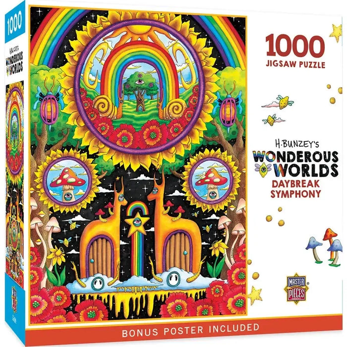 Daybreak Symphony Wonderous Worlds 1000 Piece Jigsaw Puzzle MasterPieces - for just $17.99! 