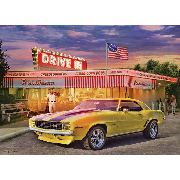 Daytona Yellow Zeta Camaro 1000 Piece Jigsaw Puzzle Eurographics - for just $19.99! 