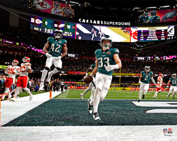 Cooper DeJean Super Bowl LIX Pick Six Philadelphia Eagles 8" x 10" Football Photo - for just $9.99! 