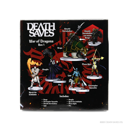 Death Saves: War of Dragons Box Set 1 - for just $59.99! 
